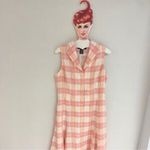 BROOKS BROTHERS Linen Shirt Dress NWOT